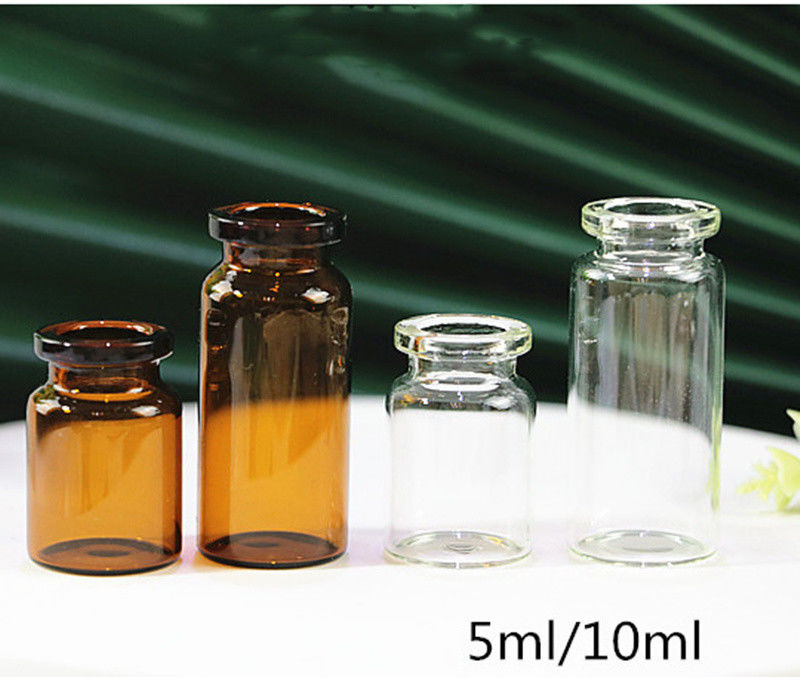 7 ml 10 ml Helder Amber Farmaceutisch Steriele Injectie Tubulaire steriele lege glazen injectieflacons voor medisch gebruik Antibiotica