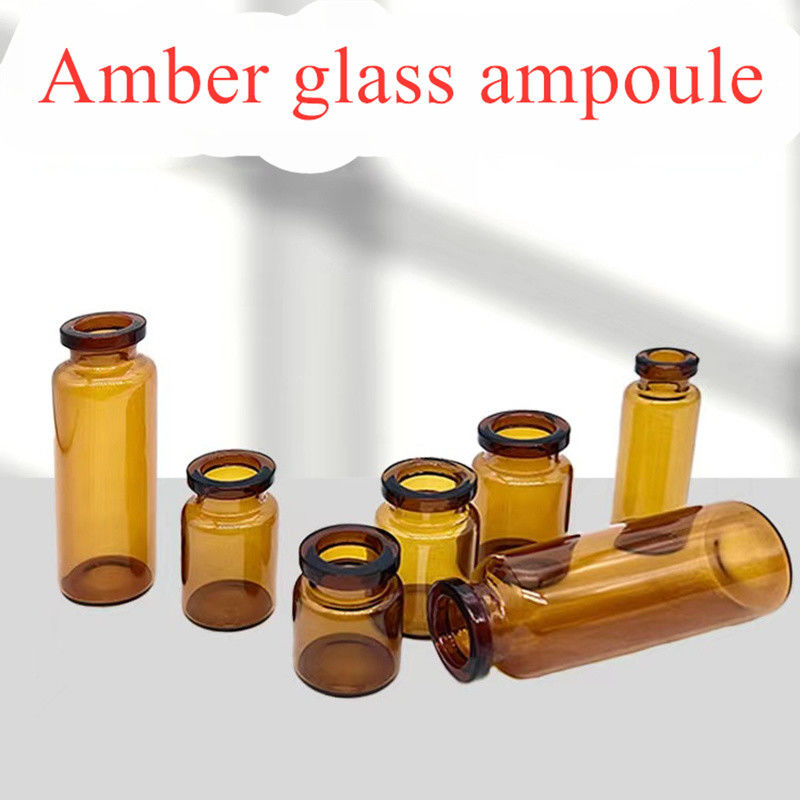 Injectie Penicilline glazen injectieflacon 5 ml 10 ml Helder Amber Borosilicaat Farmaceutische buisvormige glazen injectieflacon
