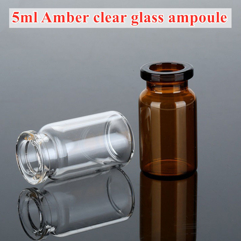 5 ml 7 ml 10 ml 20 ml Geneesmiddelen cosmetische borosicilaat Tubulaire medische injectieflessen van glas met aluminium plastic dop