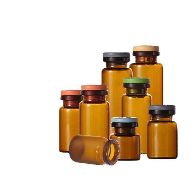 7 ml 10 ml 20 ml Doorzichtig Geneesmiddel Amber Clear Tubular Steriele Injectieglasfles Glasflessen voor farmaceutische doeleinden