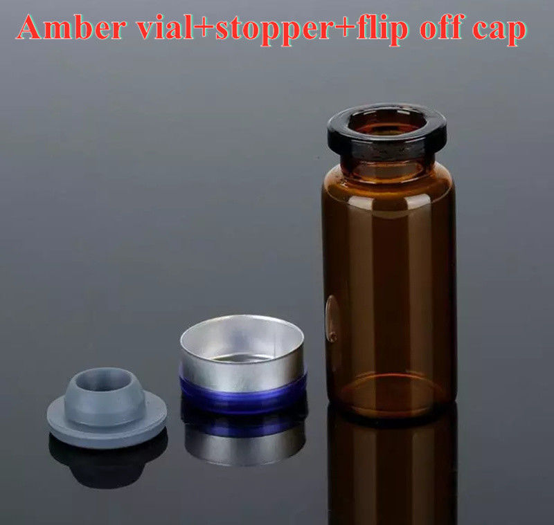 5 ml 7 ml Helder en Bruin Borosilicaat Glas Tubulair Glas Injectieflacons voor Vaccin met Aluminium Plastic Cap