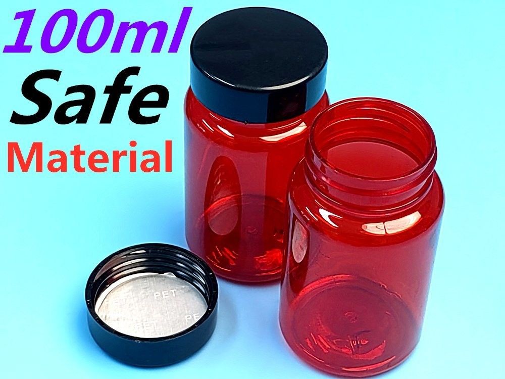 100cc 150cc PET Plastic Capsule Fles Geneesmiddel Pillen Vitamine tablet Fles Behalver Plastic Pillen Capsules Fles