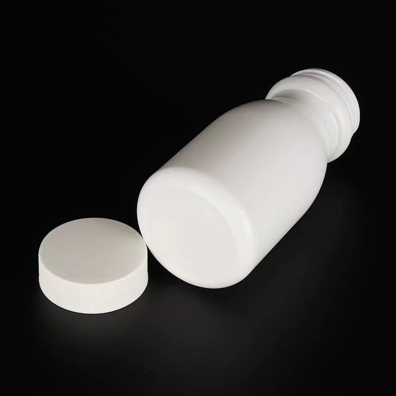 Leeg Breed Mond 100 ml 150 ml Wit Plastic PE Farmaceutische Pillen Capsule Container Geneeskunde Vitamine medicatie fles