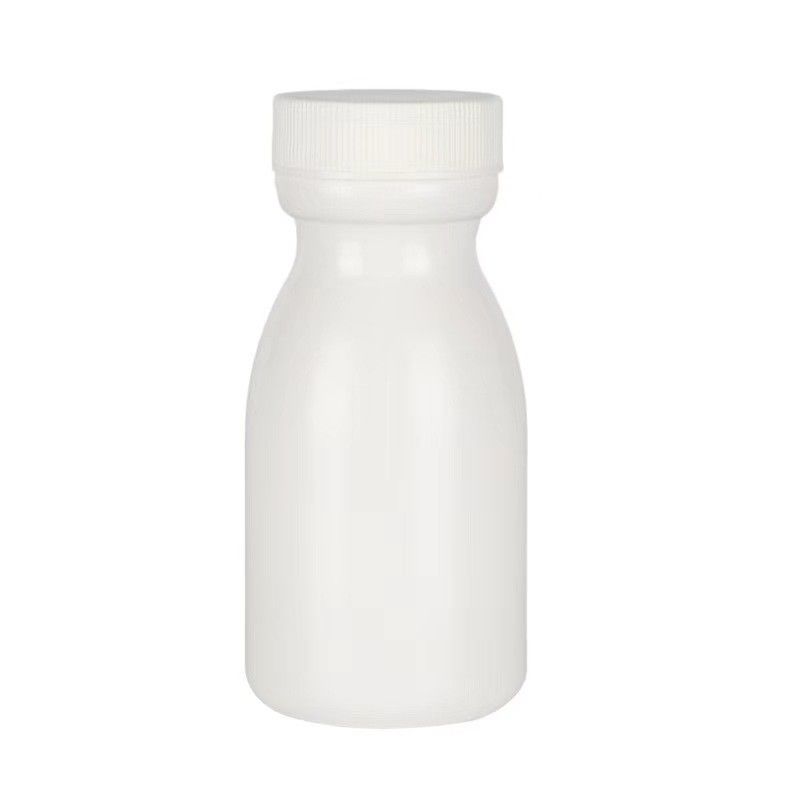 Leeg Breed Mond 100 ml 150 ml Wit Plastic PE Farmaceutische Pillen Capsule Container Geneeskunde Vitamine medicatie fles
