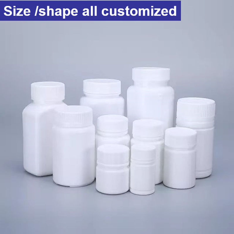 30 ml 50 ml 100 ml Witte PE lege Plastic Vitamine Capsule Supplement Gezondheidszorg tablet Geneeskunde Capsule Pillen Flessen