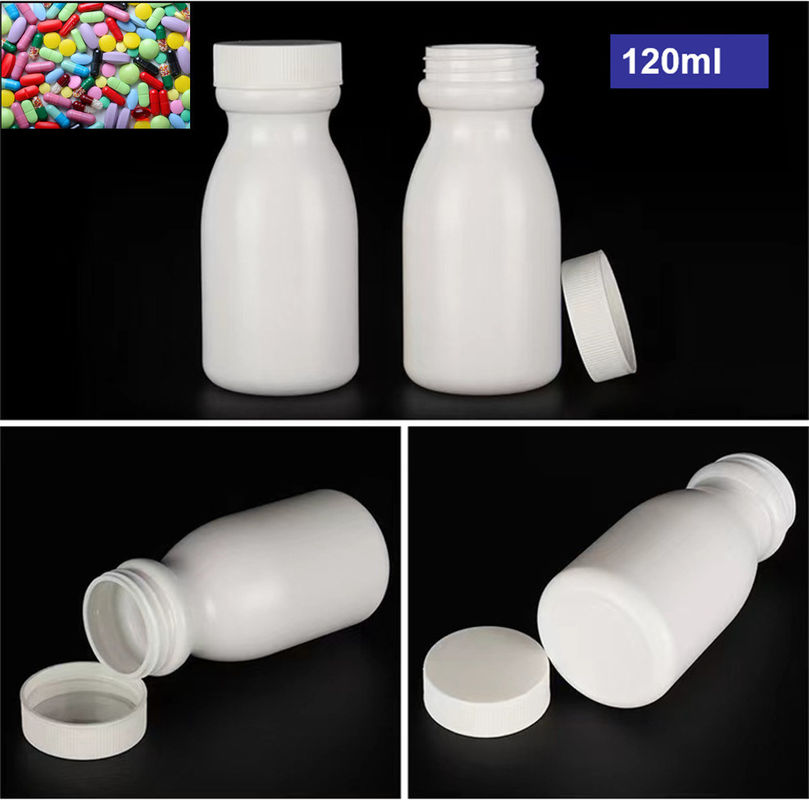 50 ml 120 ml 150 ml lege witte HDPE-pillen Container Geneesmiddelen Vitamine capsules Pillen Opberging Plastic geneesmiddel Fles HDPE M