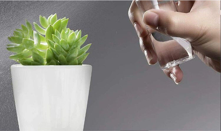 60 ml 100 ml Ronde vorm Kleine PET Plastic Spray Flasje l 50 ml cosmetische PET heldere handwassanitizer sprayflasje