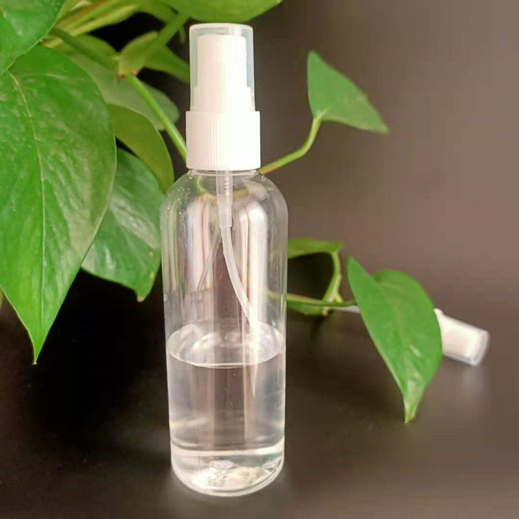 50 ml 60 ml 100 ml PET helder rond aanpassen hervulbaar hand sanitizer rond hervul cosmetische PET plastic spuitfles
