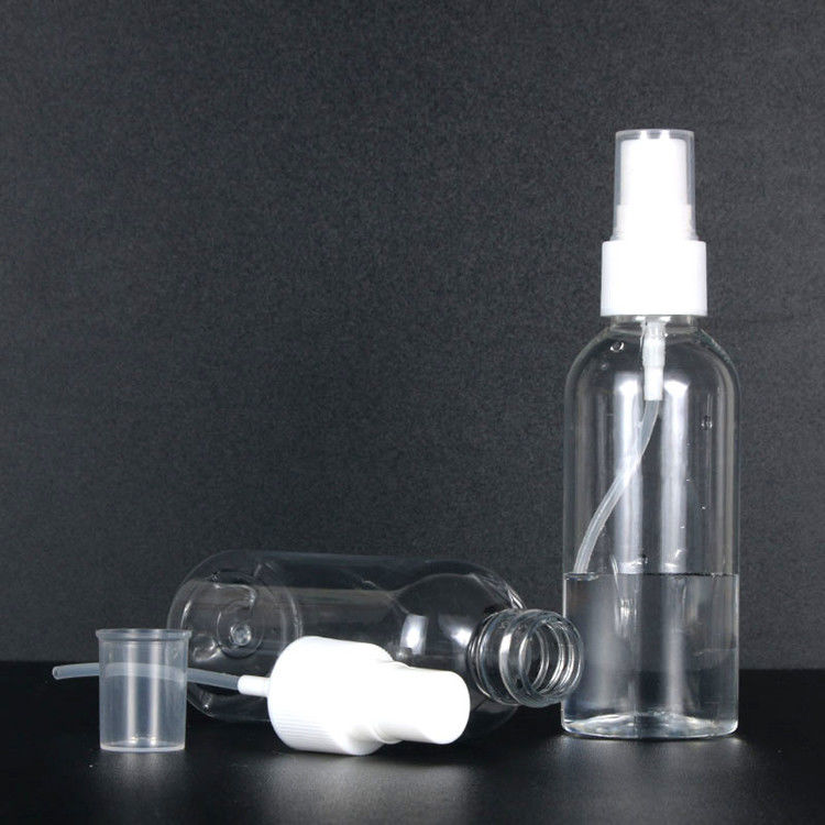30 ml 60 ml 100 ml hervulbare alcohol helder doorzichtig lege plastic spuitflessen PET spuitfles met fijne mist spuit