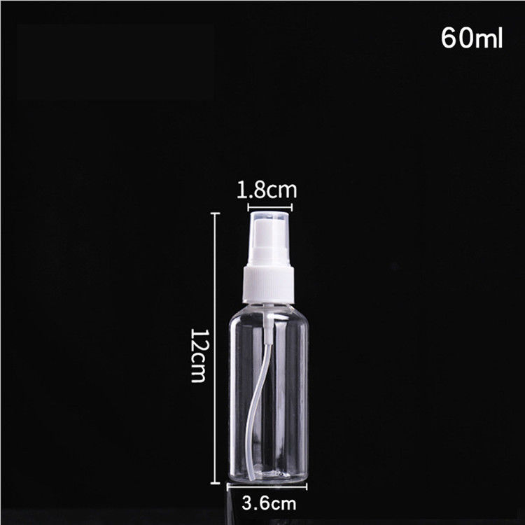 Volgevulde lege witte heldere goedkope lege transparante 1 oz 50 ml 100 ml 120 ml cosmetische PET-plastic mistsprayflessen