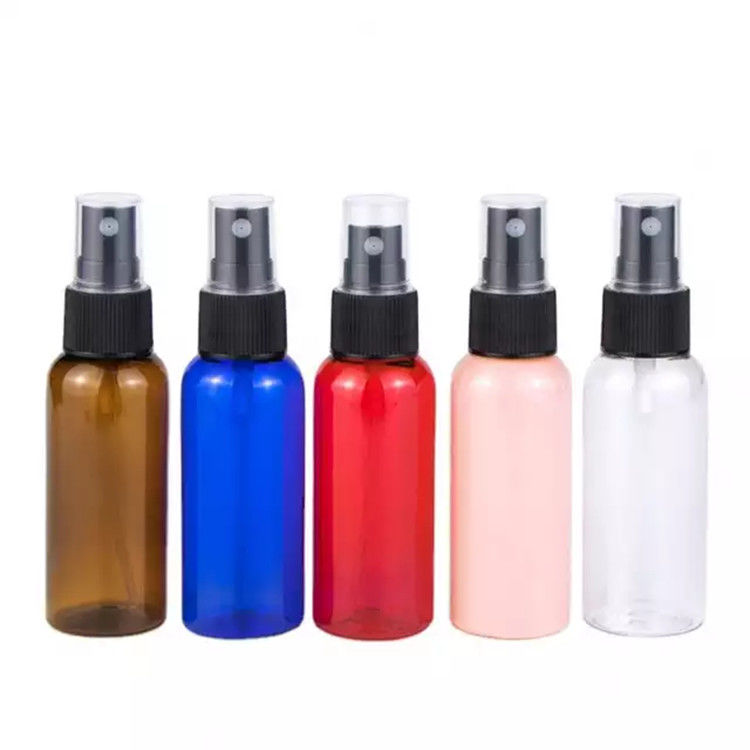 60 ml 120 ml 355 ml blauw Plastic Handsanitizer Huidverzorging Shampoo Spray Fles PET Cosmetisch helder Plastic sprayer Flessen