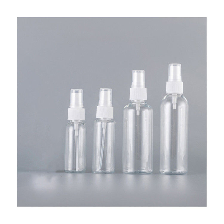 PET lege Plastic Mist Spray Fles helder Parfum alcohol Hervulbare Plastic Spray Flessen met fijne Mist Sprayer Pump