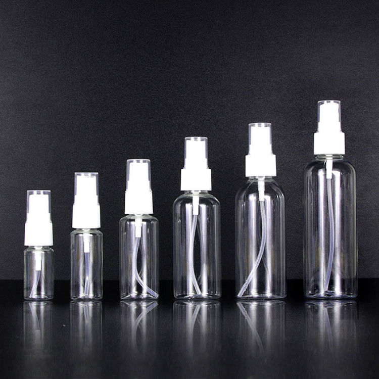 PET lege Plastic Mist Spray Fles helder Parfum alcohol Hervulbare Plastic Spray Flessen met fijne Mist Sprayer Pump