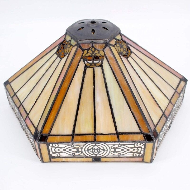 30cm 40cm Antiek Bureau Decor Lamp Bar Slaapkamer Woonkamer Huis Decoratie Licht Handwerk Glas in kleur Tafellamp
