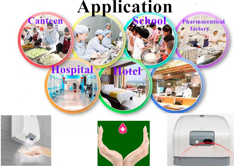 Schoonkamer Ziekenhuis Hotel School Infrarood Sensor Alcohol Spray Automatisch Touchless Alcohol Spray Hand Sterilisator